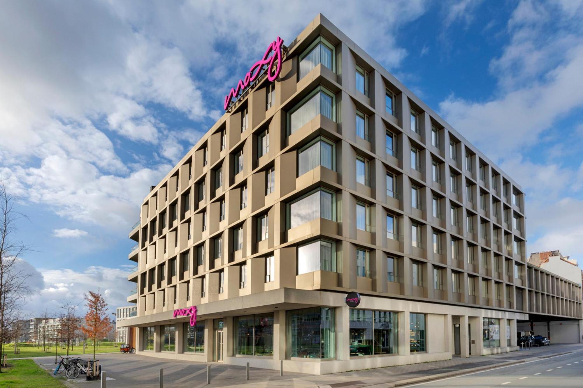 Moxy Antwerp Hotel Luaran gambar